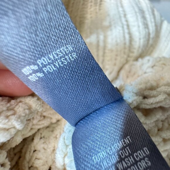 Aerie Womens Turtleneck Sweater Small Beige Oversized Knit Pullover Cozy Casual - Picture 4 of 12